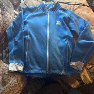 Women’s NBC sports Blue Lite Zip Up Jacket S